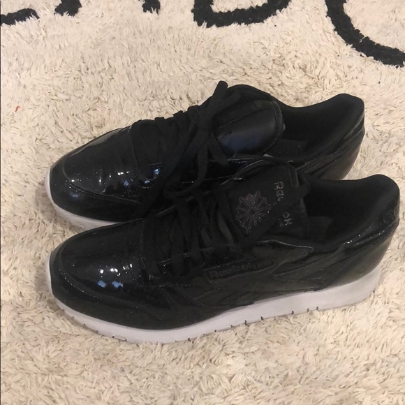 REEBOK CLASSIC GLITTER SHOES 8 - Picture 2 of 9